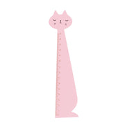 Rex London - Holzlineal - Rosa Katze