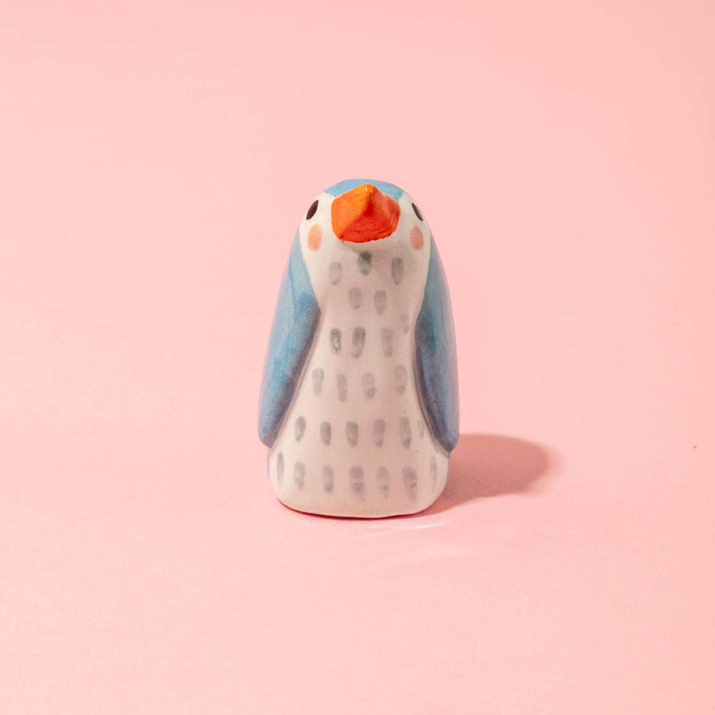 Ana Seixas - Baby Pinguin Blau / Keramikstück