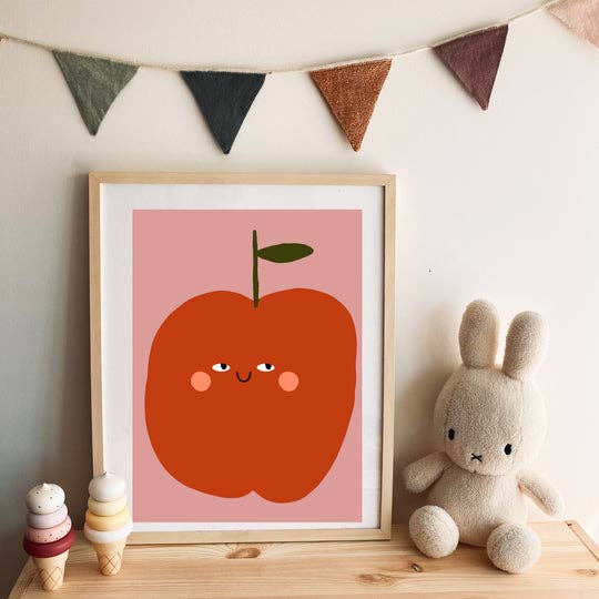 yaya Studio - Pomme Kunstdruck: A3