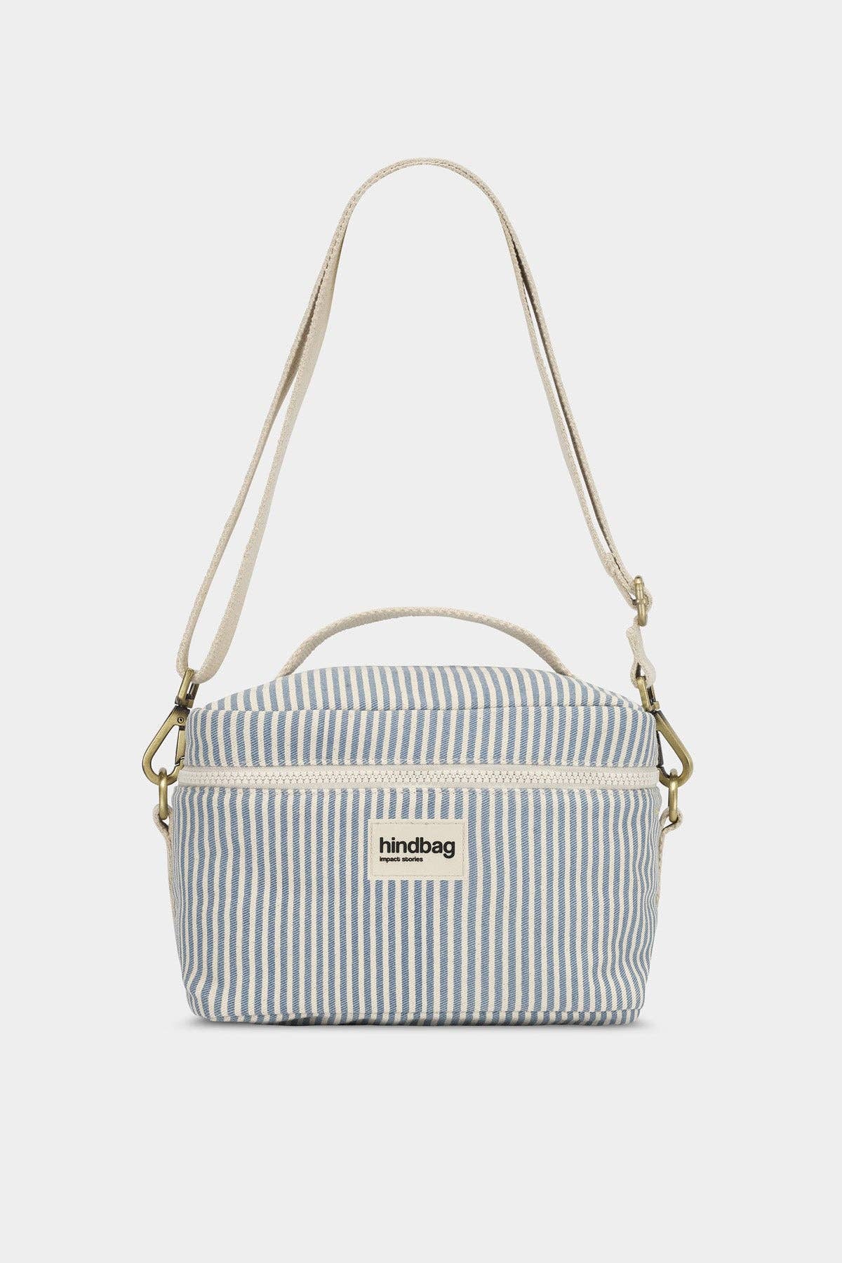 Hindbag - Lunchbag Igor, blau gestreift