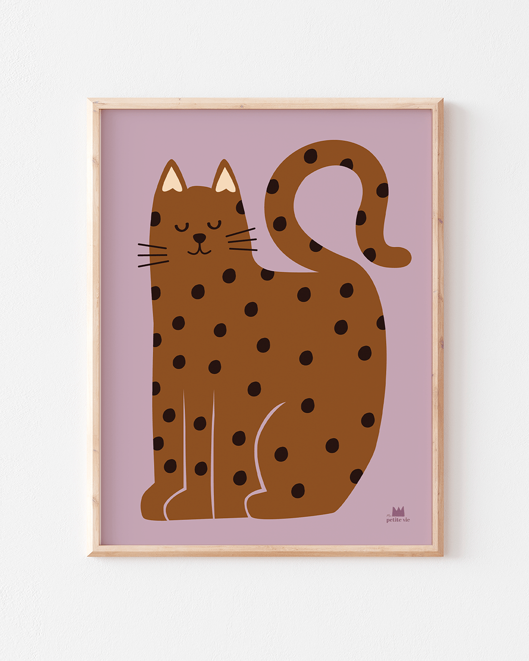 Ma Petite vie - Druck "Katze" (30 x 40 cm)