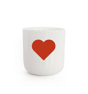 Glyphs - Rote Herz Tasse