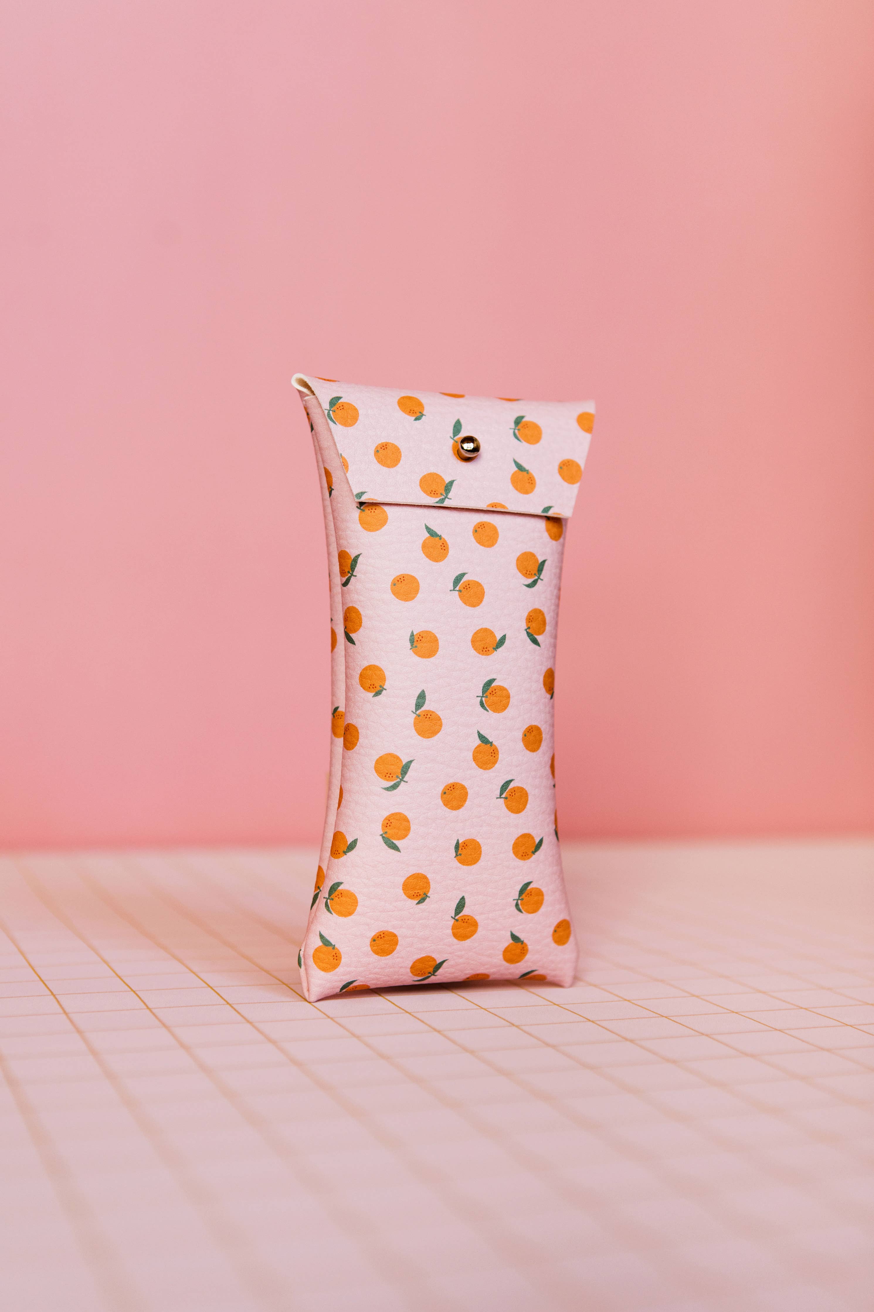 Ecke - Naranjas Pink Sonnenbrille & Brillenetui