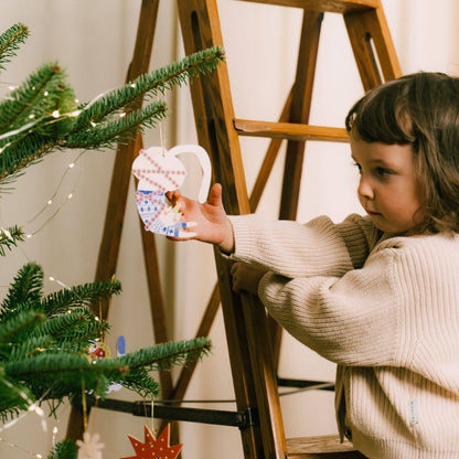 3D-Weihnachtsschmuck, Weihnachtsbaum-Hängedekoration