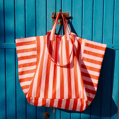 ELISA TASCHE STREIFEN TOMATE / CANDY PINK: TOMATE / BONBONROSA / STREIFEN