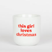 Becher Christmas Girl