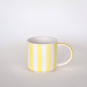 Magazin Minori - Becher Stripes - spiaggia yellow