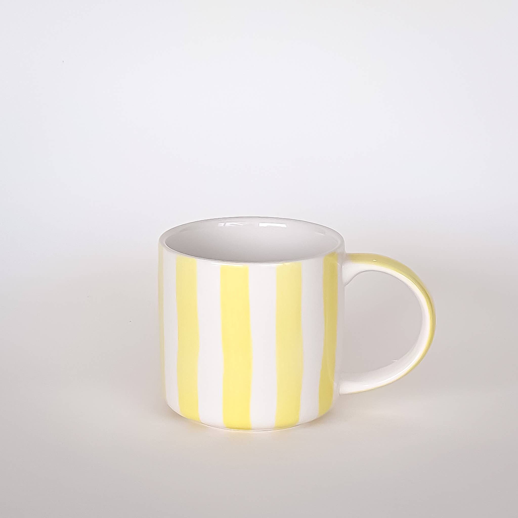 Magazin Minori - Becher Stripes - spiaggia yellow