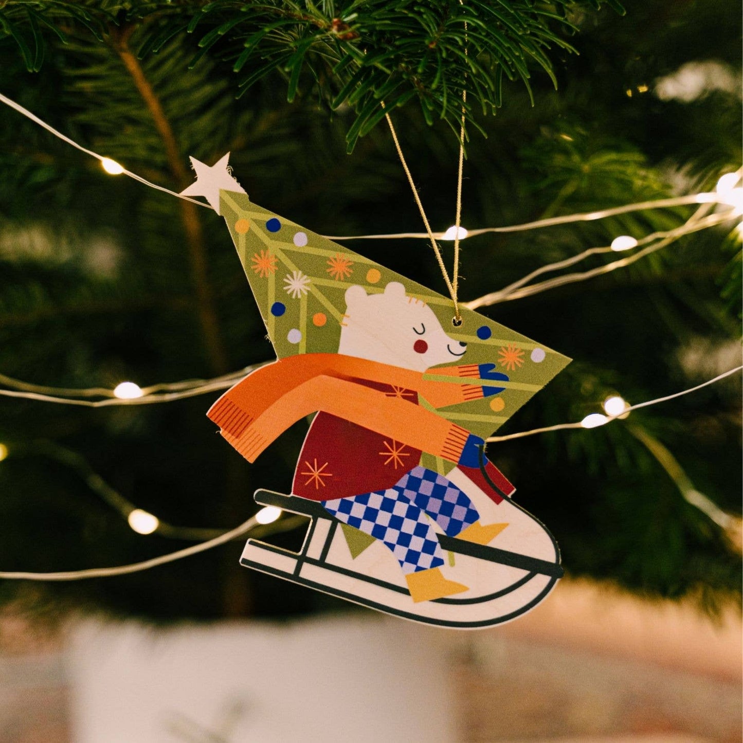 Bären-Weihnachtsschmuck, Weihnachtsbaum-Hängedekoration