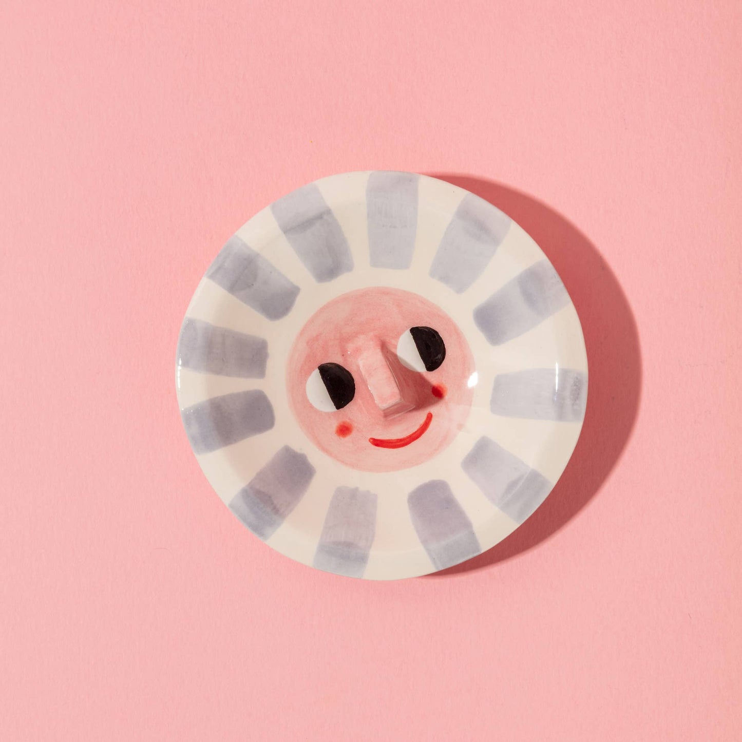 Ana Seixas - Happy Sun Schmuckschale aus Keramik, Violett