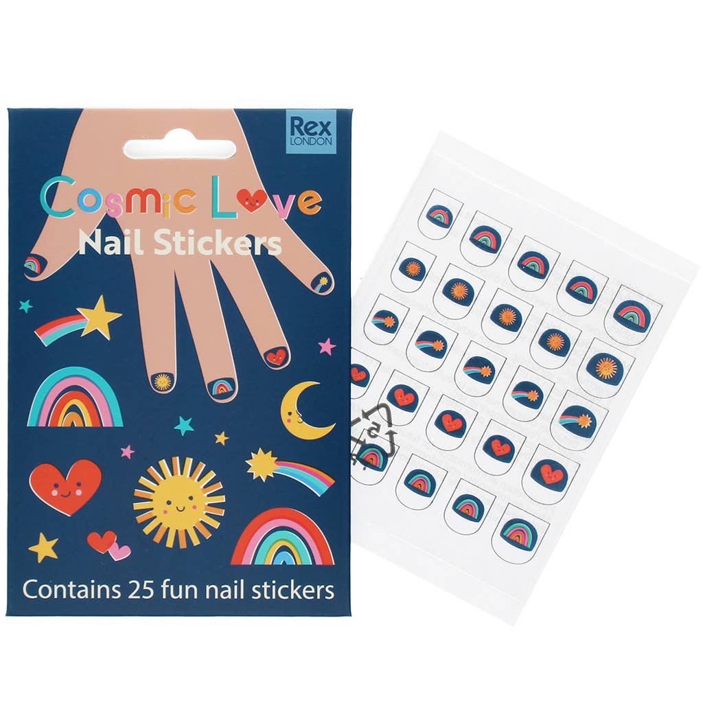 REX - Kinder-Nagelsticker - Kosmische Liebe