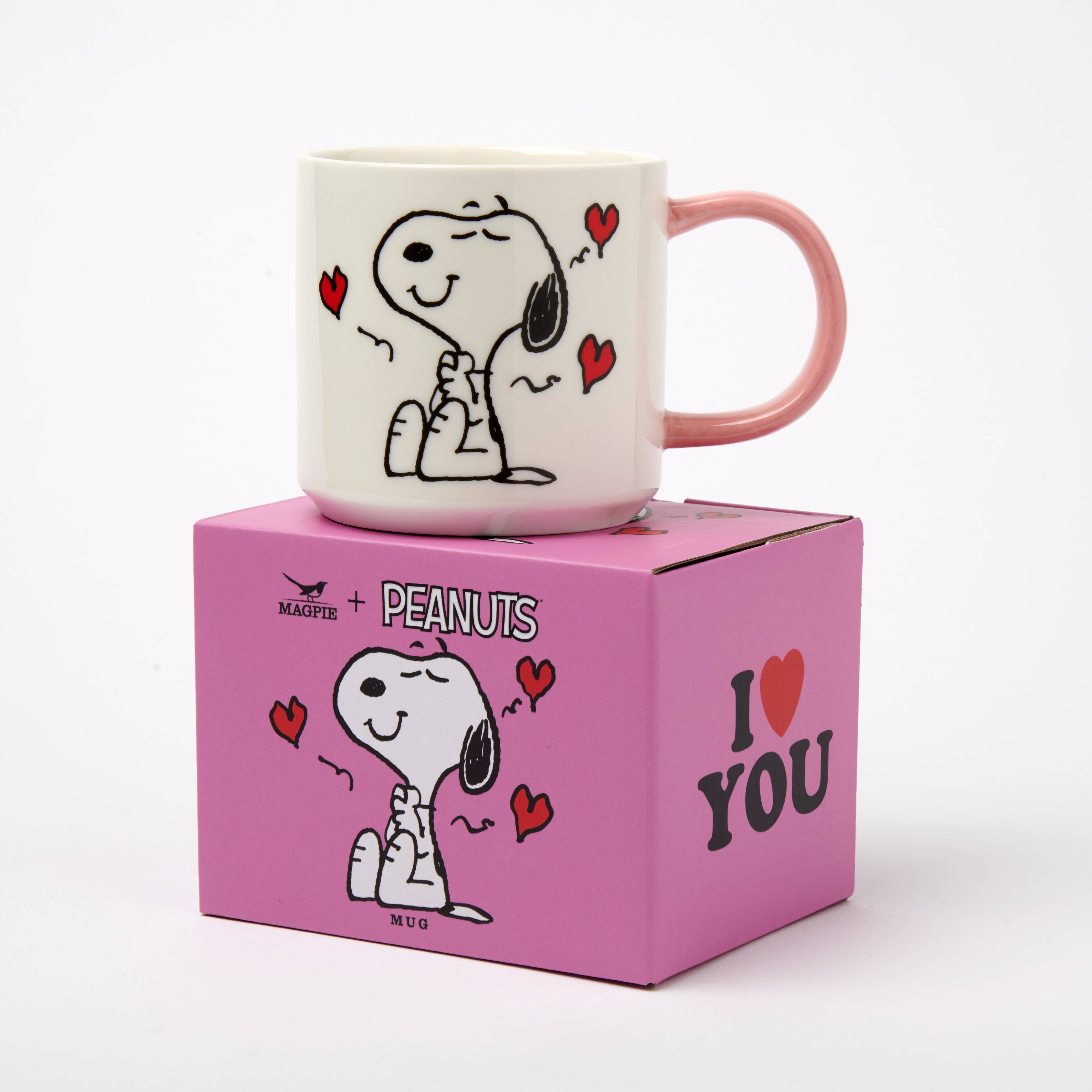 Peanuts „I Love You“-Becher