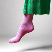 KLUE Glitter Lurex-Socken aus umweltfreundlichem Lyocell | Fuchsia: 36-40