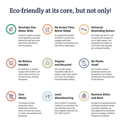 Malbuch und Punkt-zu-Punkt-Spiele - Scrollino ZOO von Dots: Englisch