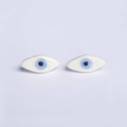 Augen-Ohrstecker – Porzellan-Ohrringe
