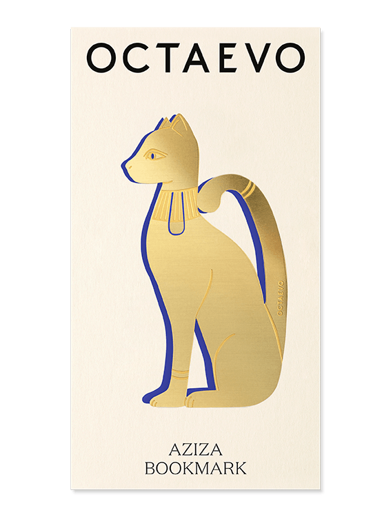 OCTAEVO - Messing-Lesezeichen Aziza