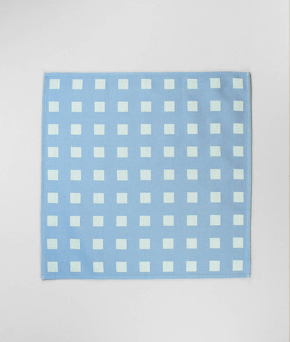 Serviettenset „Squares Blue/Soft Aqua“