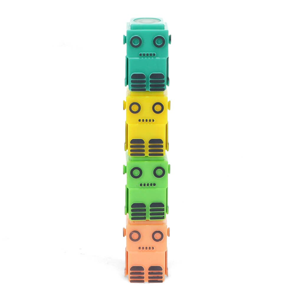 REX - Stapelfähiges Textmarker-Set - Roboter