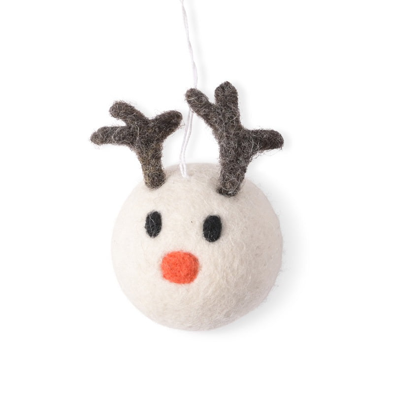 aveva - Anhänger "REINDEER", weiß