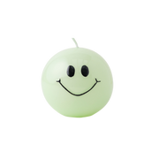 Smiley-Kerze - Mint