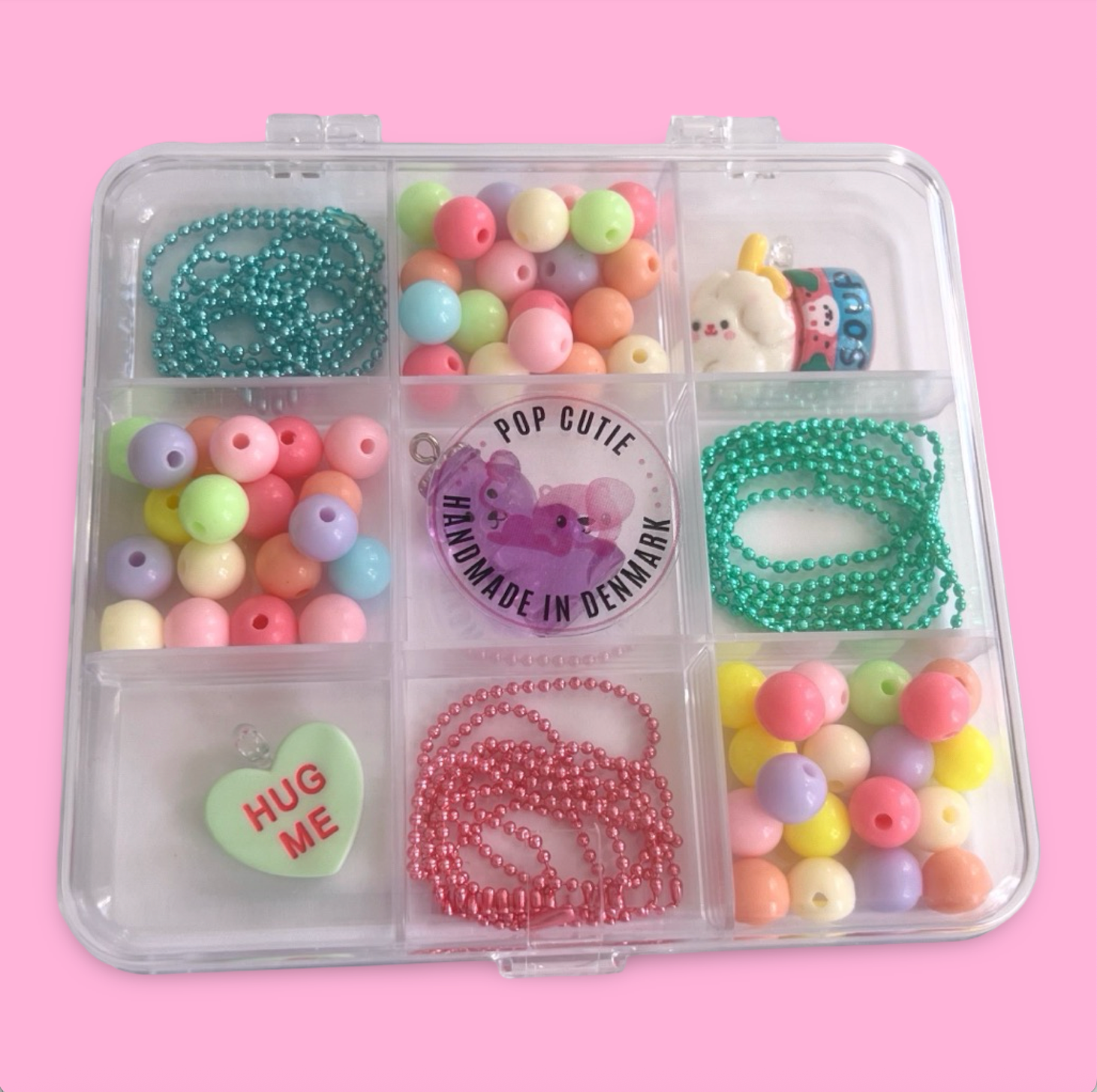 Bastelset – 3 Halsketten herstellen - Kawaii Schmuckbox