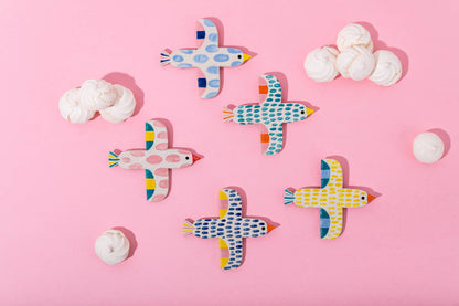 Ana Seixas - Vogel aus Keramik /Pink