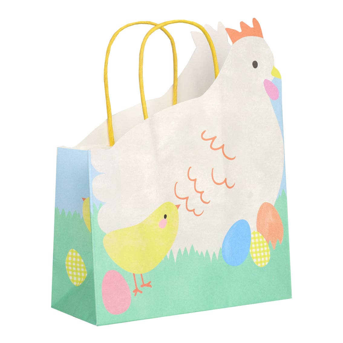 Papiertüten in Hühnerform - 6er Pack