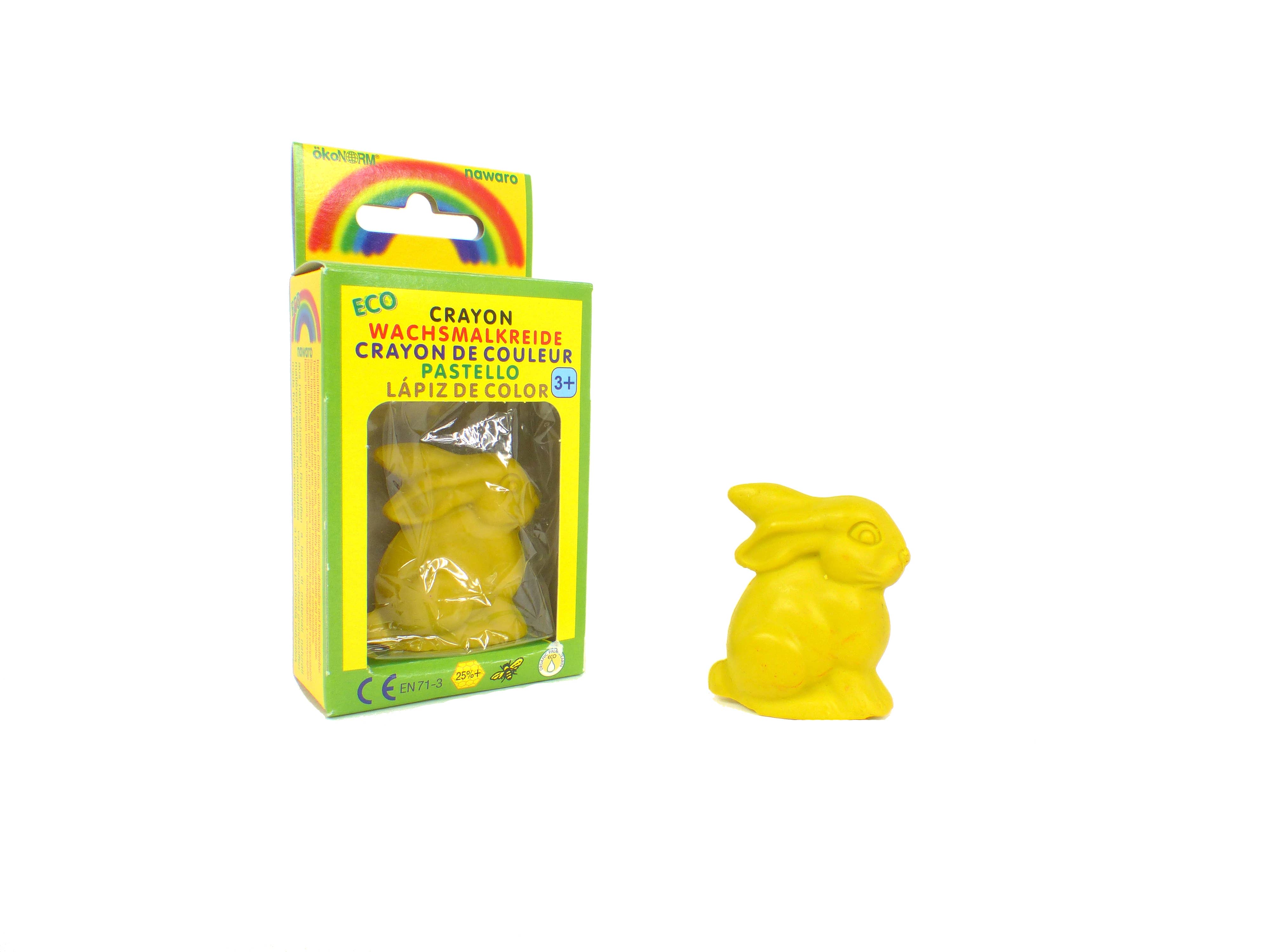 Wachsmalfigur "Buni" - Gelb
