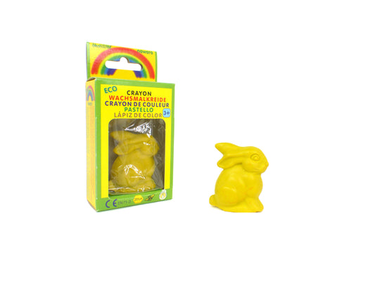 Wachsmalfigur "Buni" - Gelb