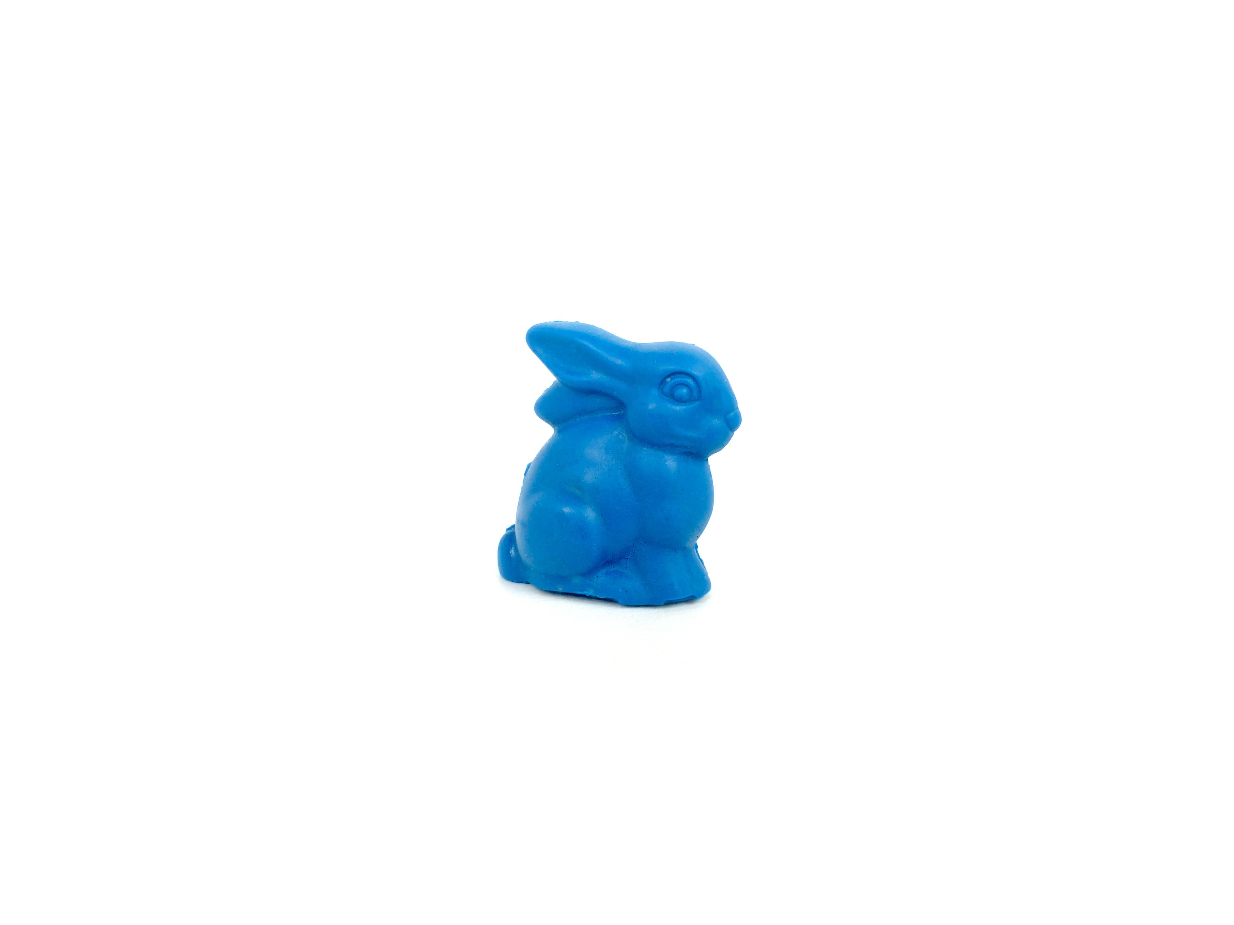Wachsmalfigur "Buni" - Hellblau
