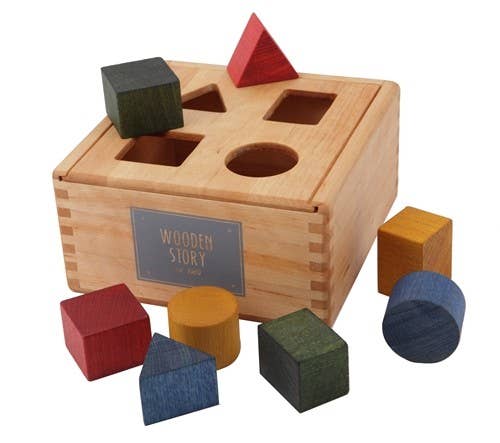 Sortierbox in Spielzeugform stapelbar, Regenbogen: Regenbogen