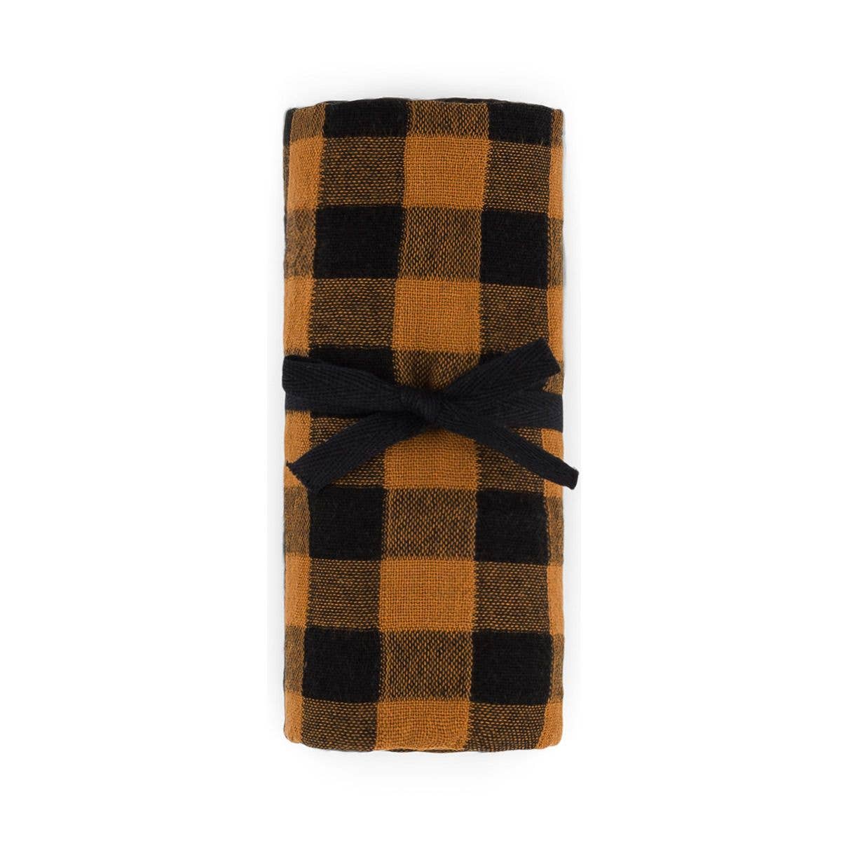 Rose in April - Mulltuch Bianca Vichy Pecan / Schwarz: VICHY / M 70*70