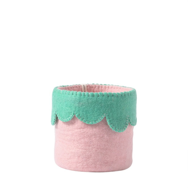 aveva - BLUMENTOPF 26, pink-green