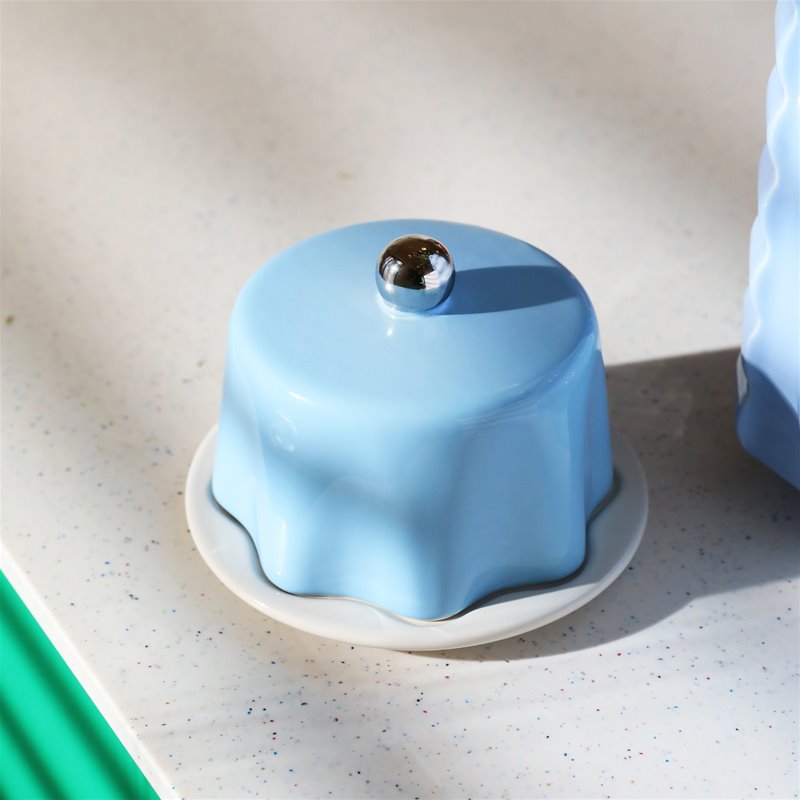 &Klevering - Steinzeugdose Tavola Blue