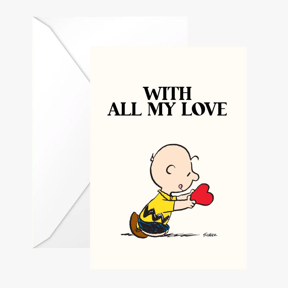 Grußkarte "Mit all meiner Liebe"