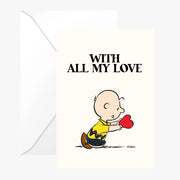 Grußkarte "Mit all meiner Liebe"