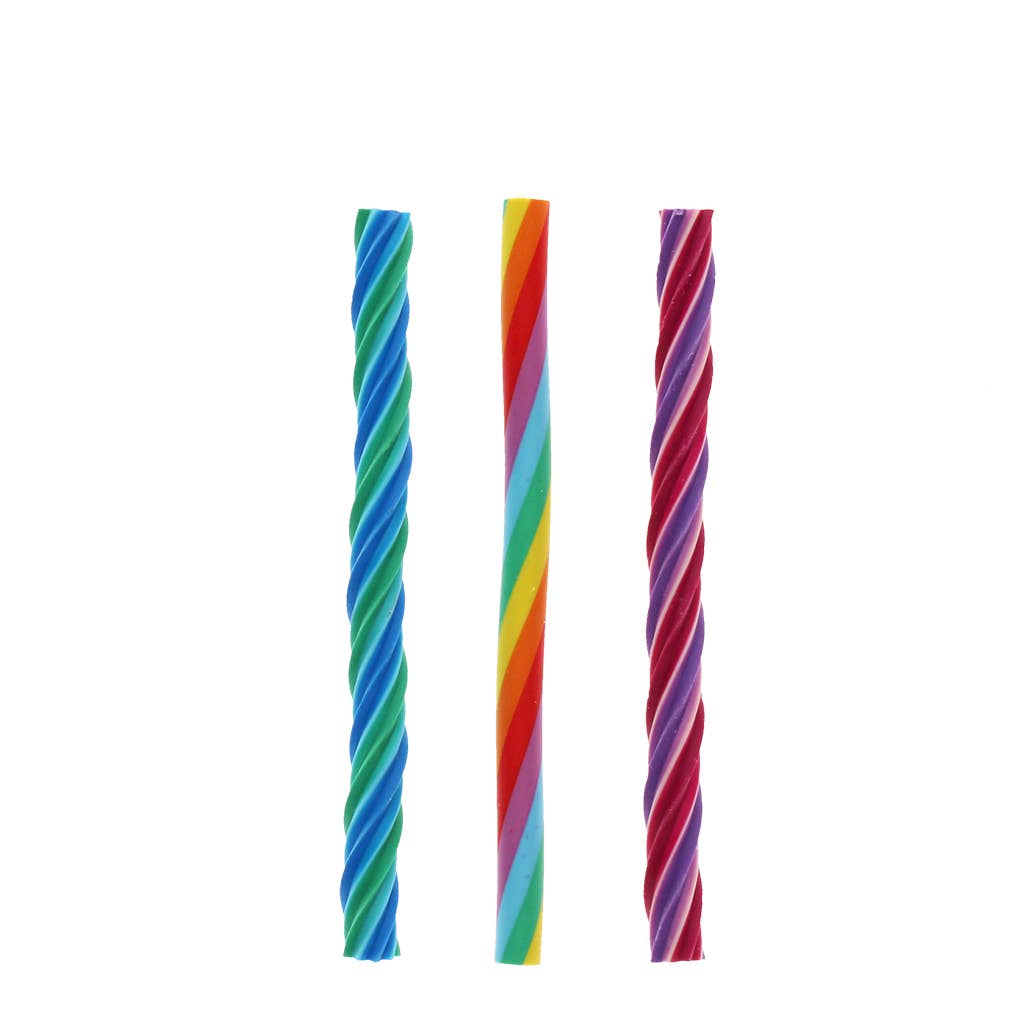Verdrehte Regenbogen-Radiergummis (3er-Set)