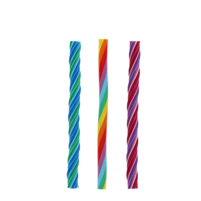 Verdrehte Regenbogen-Radiergummis (3er-Set)