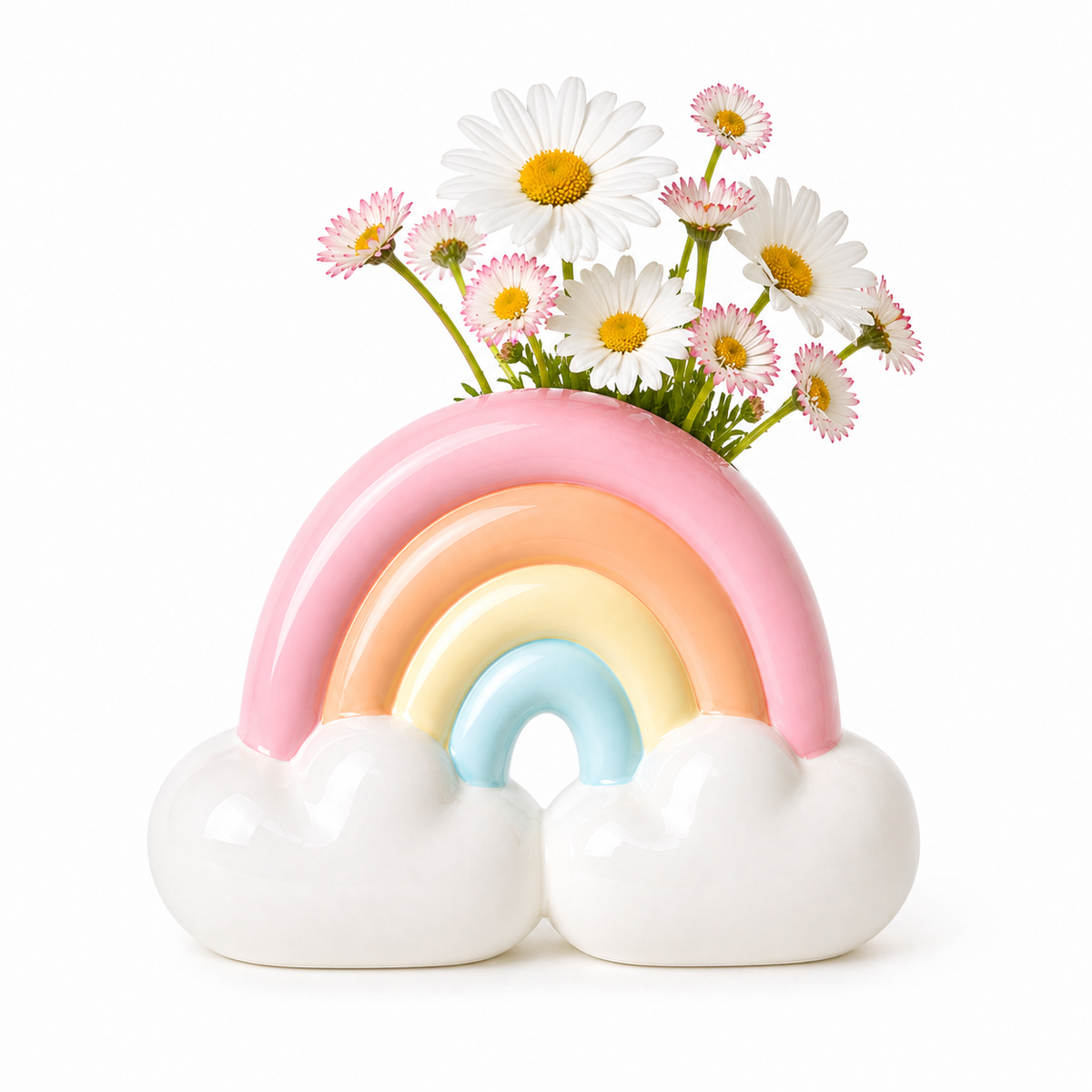 Upside Stories - Regenbogenvase (zum Hinstellen und zur Wandmontage)