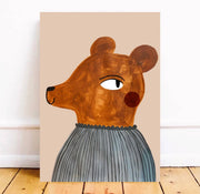 yaya studio - Babybär Kunstdruck - A3