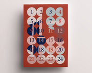 life is delicious - Stickerbogen Adventskalender "Abstrakt"