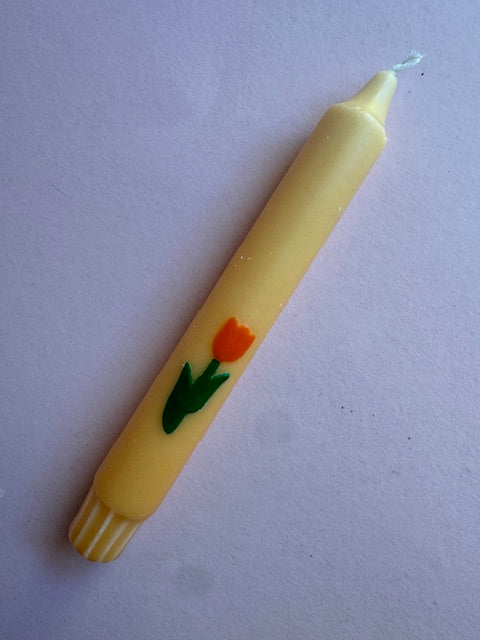 kleine Bande – Kerze - Tulpe, orange