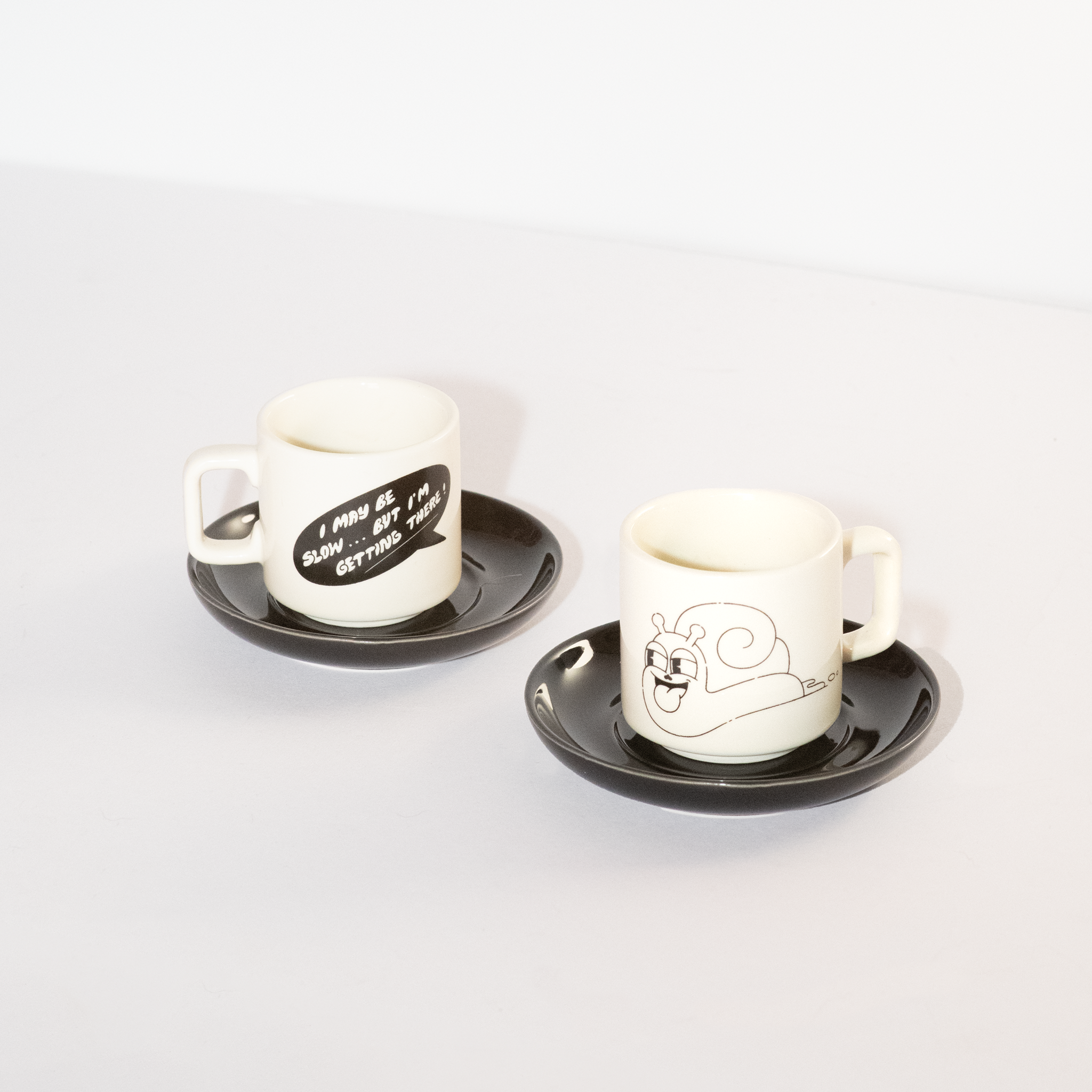 Third Drawer Down UK - Langsames Espresso-Set x Hattie Stewart