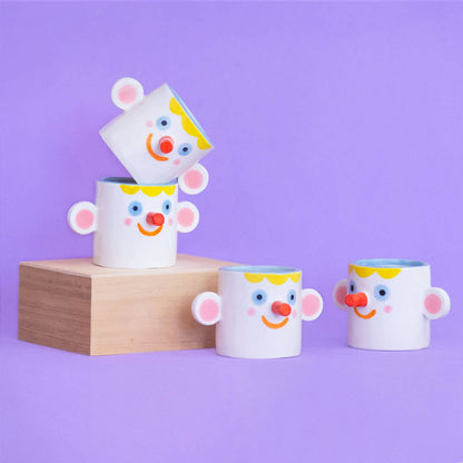 Happy Face//Kleiner Keramiktopf