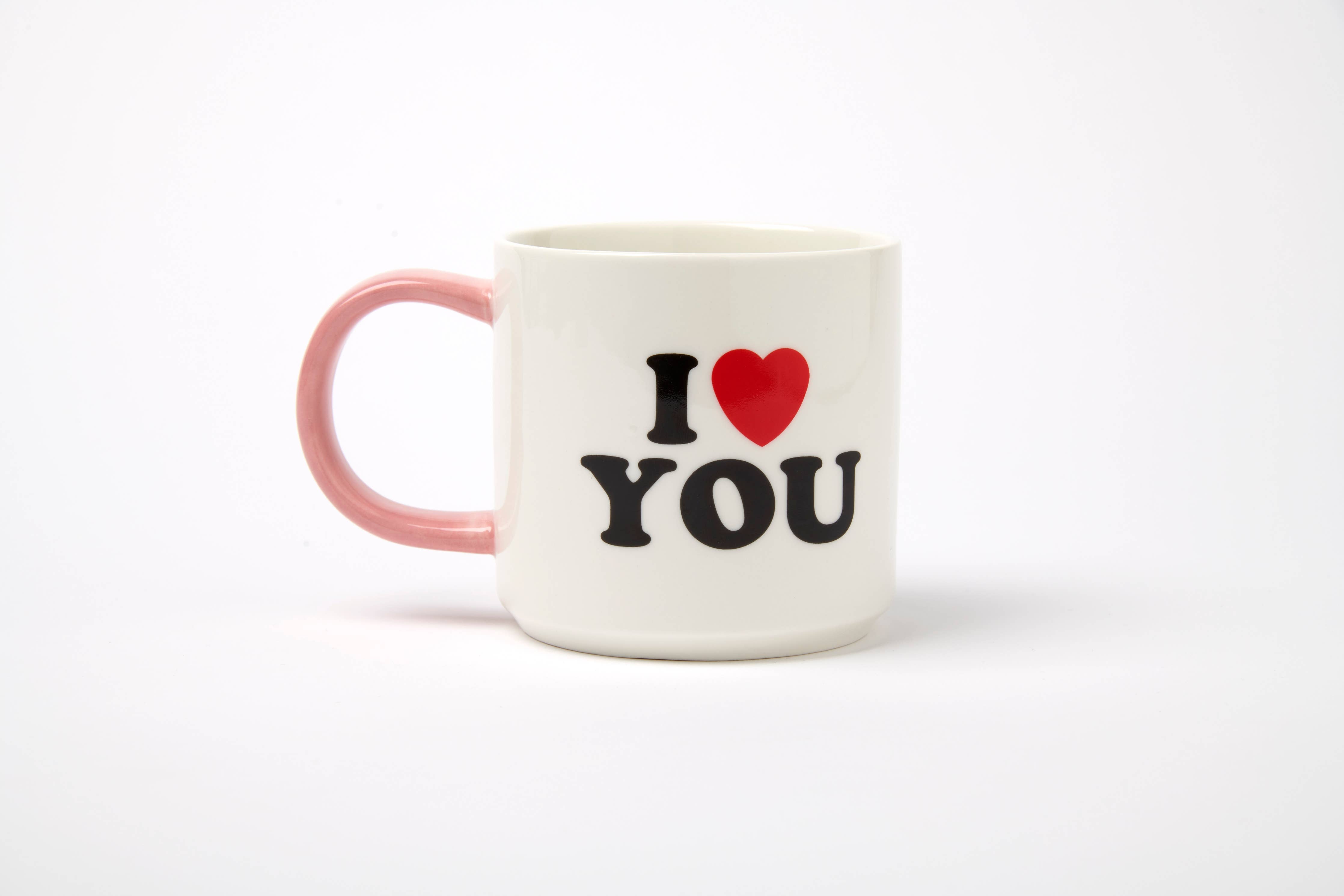 Peanuts „I Love You“-Becher