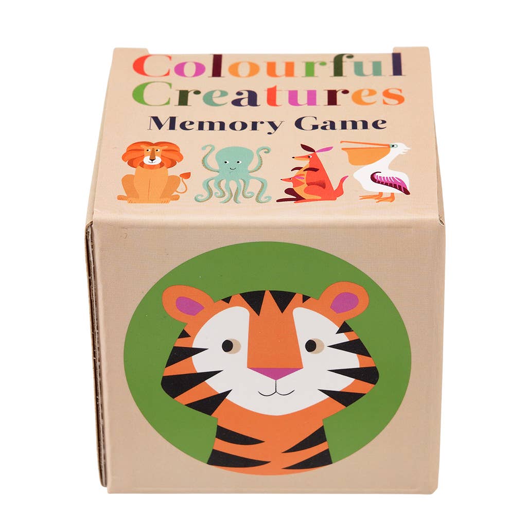 Memory-Spiel (24 Teile) - Bunte Kreaturen