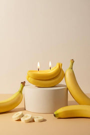 Bananenförmige Kerze
