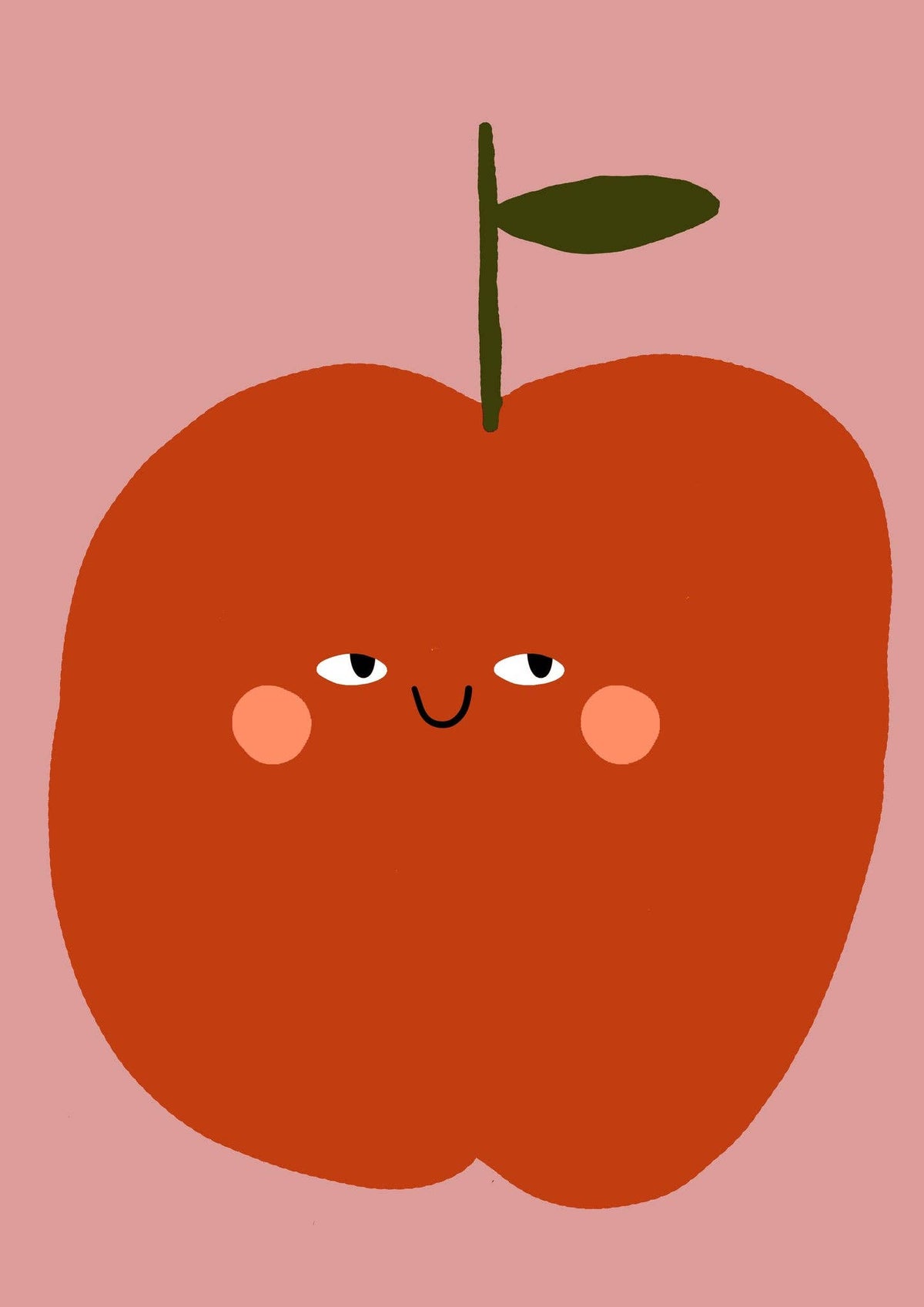 yaya Studio - Pomme Kunstdruck: A3