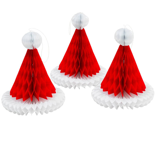 Weihnachtsmützen - Honeycomb