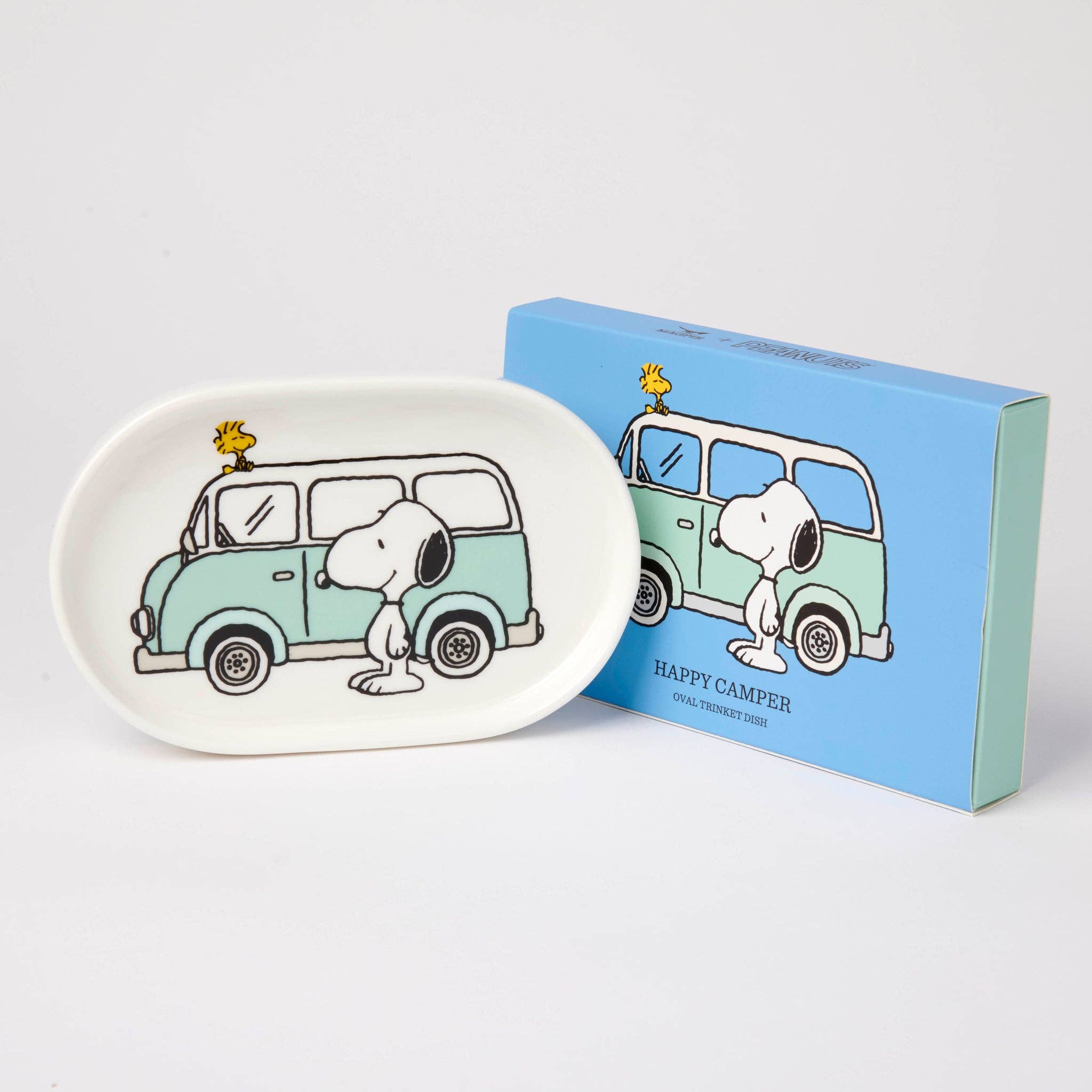 Ovale Schale für Kleinigkeiten „Camper“